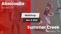 Matchup: Atascocita High vs. Summer Creek  2020