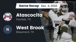 Recap: Atascocita  vs. West Brook  2020