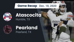 Recap: Atascocita  vs. Pearland  2020