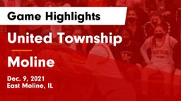 United Township vs Moline  Game Highlights - Dec. 9, 2021