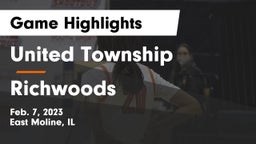 United Township vs Richwoods  Game Highlights - Feb. 7, 2023