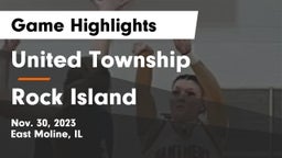 United Township vs Rock Island  Game Highlights - Nov. 30, 2023