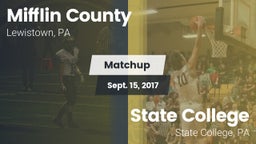 Matchup: Mifflin County HS vs. State College  2017