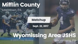 Matchup: Mifflin County HS vs. Wyomissing Area JSHS 2017