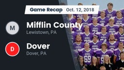 Recap: Mifflin County  vs. Dover  2018