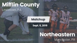Matchup: Mifflin County HS vs. Northeastern  2019