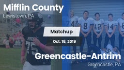 Matchup: Mifflin County HS vs. Greencastle-Antrim  2019