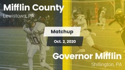 Matchup: Mifflin County HS vs. Governor Mifflin  2020