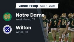 Recap: Notre Dame  vs. Wilton  2021