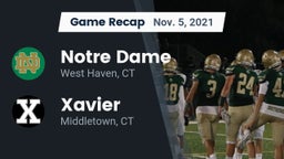 Recap: Notre Dame  vs. Xavier  2021