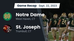 Recap: Notre Dame  vs. St. Joseph  2023