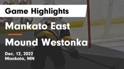 Mankato East  vs Mound Westonka  Game Highlights - Dec. 12, 2022
