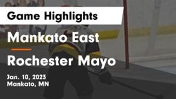 Mankato East  vs Rochester Mayo  Game Highlights - Jan. 10, 2023