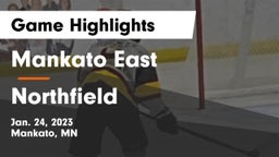 Mankato East  vs Northfield  Game Highlights - Jan. 24, 2023