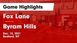 Fox Lane  vs Byram Hills  Game Highlights - Dec. 13, 2021