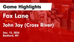 Fox Lane  vs John Jay  (Cross River) Game Highlights - Jan. 13, 2024