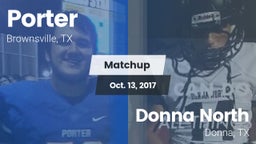 Matchup: Porter  vs. Donna North  2017