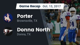 Recap: Porter  vs. Donna North  2017