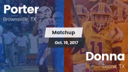 Matchup: Porter  vs. Donna  2017