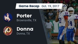 Recap: Porter  vs. Donna  2017