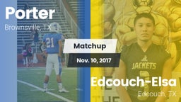 Matchup: Porter  vs. Edcouch-Elsa  2017