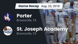 Recap: Porter  vs. St. Joseph Academy  2018