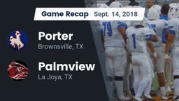 Recap: Porter  vs. Palmview  2018