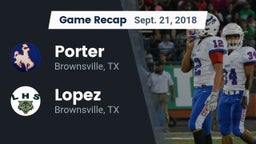 Recap: Porter  vs. Lopez  2018
