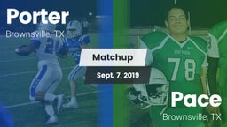 Matchup: Porter  vs. Pace  2019