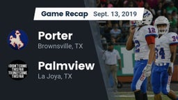 Recap: Porter  vs. Palmview  2019