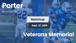 Matchup: Porter  vs. Veterans Memorial  2019