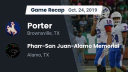 Recap: Porter  vs. Pharr-San Juan-Alamo Memorial  2019