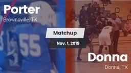 Matchup: Porter  vs. Donna  2019
