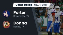 Recap: Porter  vs. Donna  2019