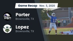 Recap: Porter  vs. Lopez  2020