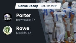 Recap: Porter  vs. Rowe  2021