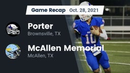 Recap: Porter  vs. McAllen Memorial  2021