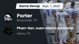 Recap: Porter  vs. Pharr-San Juan-Alamo Memorial  2022