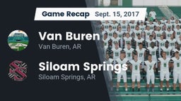 Recap: Van Buren  vs. Siloam Springs  2017