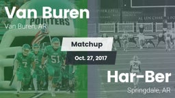 Matchup: Van Buren High vs. Har-Ber  2017