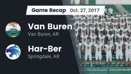 Recap: Van Buren  vs. Har-Ber  2017