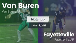 Matchup: Van Buren High vs. Fayetteville  2017