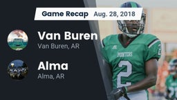 Recap: Van Buren  vs. Alma  2018