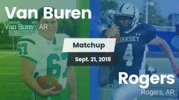 Matchup: Van Buren High vs. Rogers  2018
