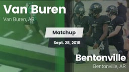 Matchup: Van Buren High vs. Bentonville  2018