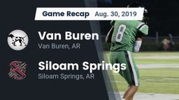 Recap: Van Buren  vs. Siloam Springs  2019