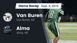 Recap: Van Buren  vs. Alma  2019
