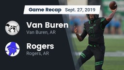 Recap: Van Buren  vs. Rogers  2019