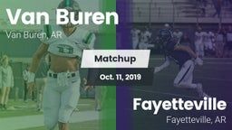 Matchup: Van Buren High vs. Fayetteville  2019