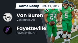 Recap: Van Buren  vs. Fayetteville  2019